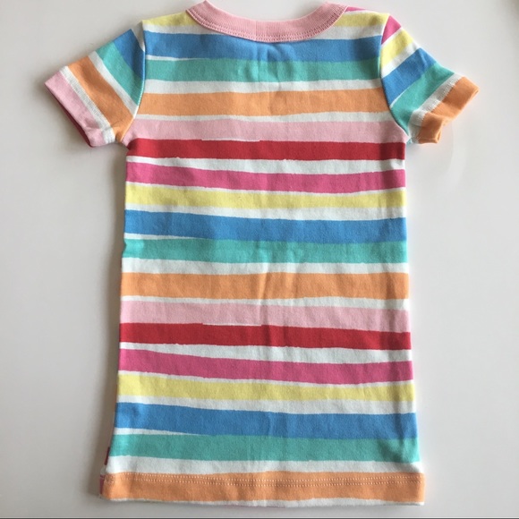 Gymboree Rainbow Stripe Pajamas 100% Cotton 2T - Picture 7 of 7